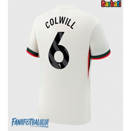 Chelsea Levi Colwill #6 Tricou Fotbal Replică 2025-26 Barbati Deplasare Chelsea Levi Colwill #6 Tricou Fotbal Replică 2025-26 Barbati Deplasare